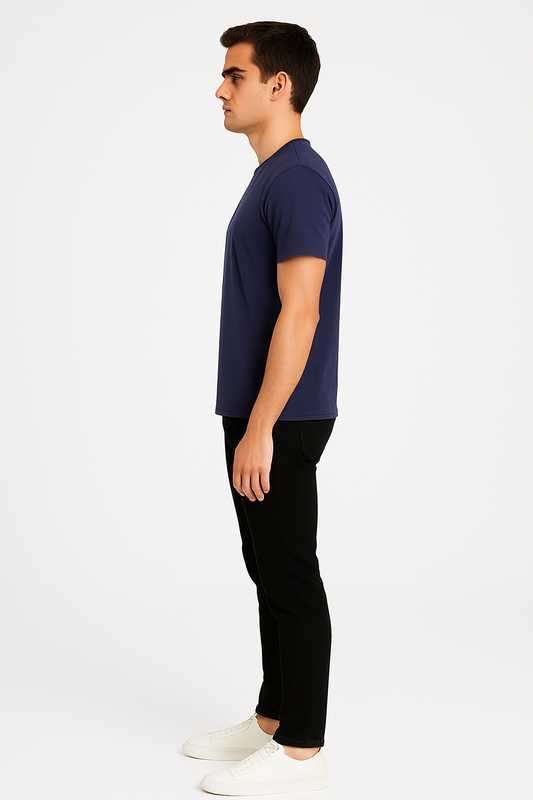 Dark Blue T-Shirt for Men