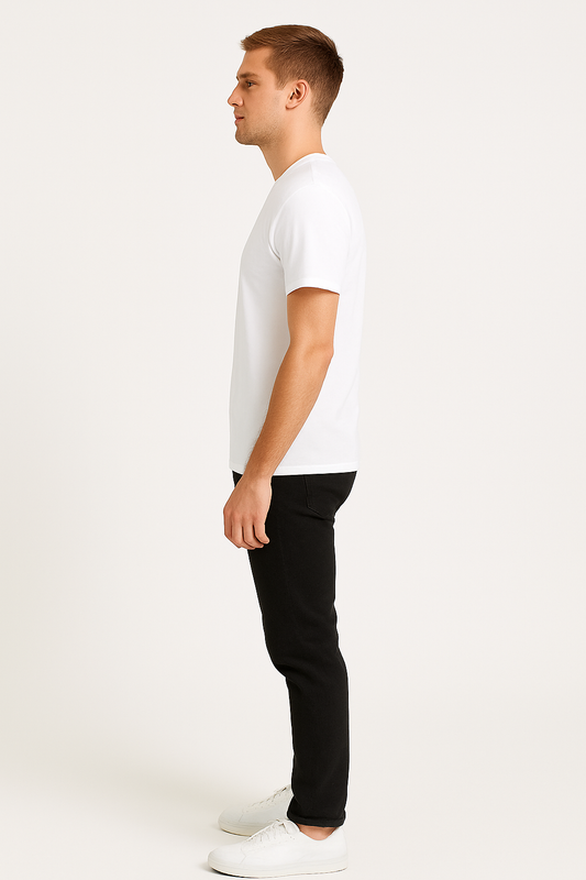 White T-Shirt for Men