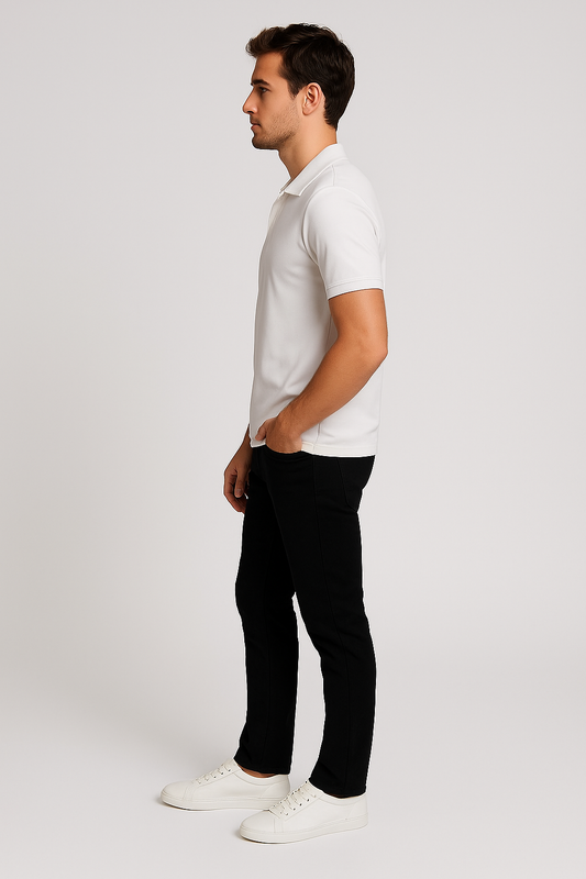 White Polo for Men