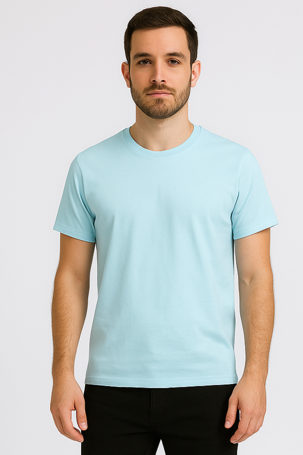 Sky Blue T-Shirt for Men