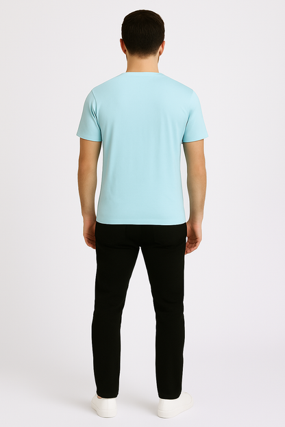 Sky Blue T-Shirt for Men