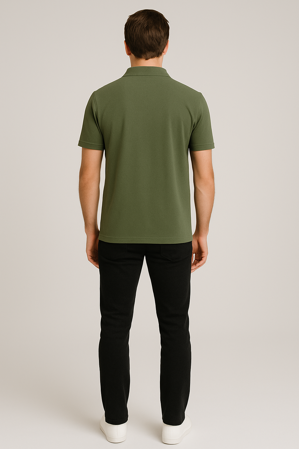 Olive Polo for Men