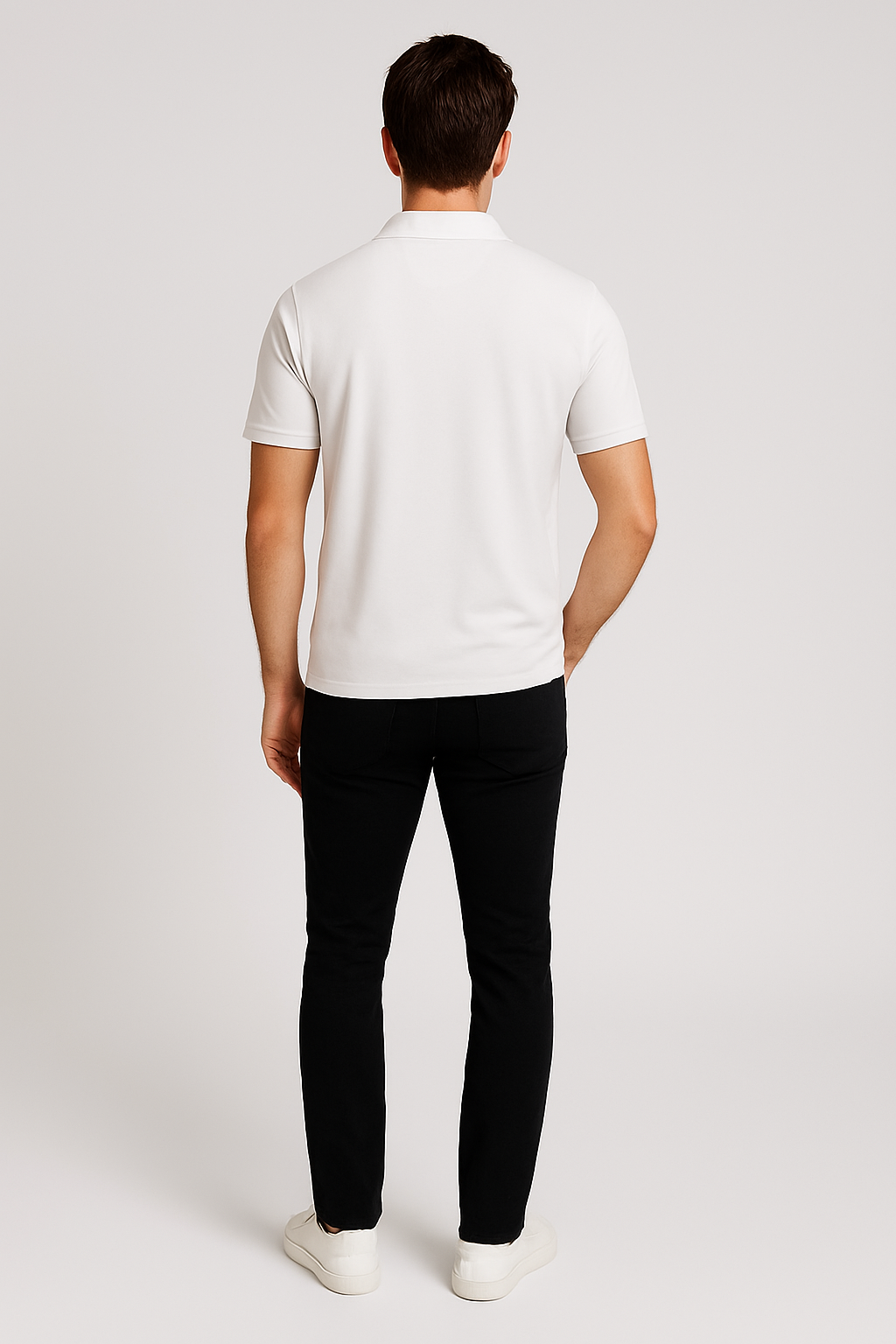 White Polo for Men