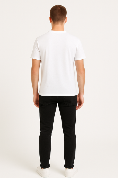 White T-Shirt for Men